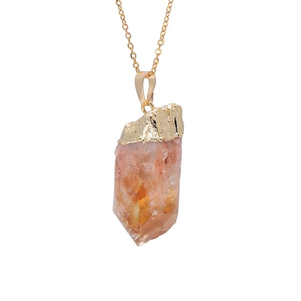 Hand picked natural citrine gemstone in original condition, without cutting and polishing